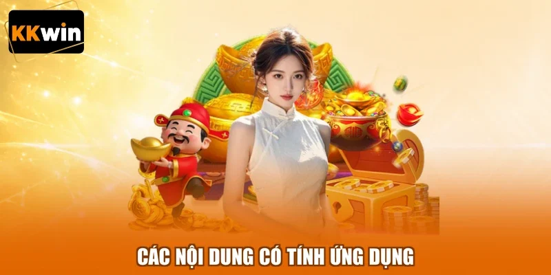 cac noi dung co tinh ung dung Các nội dung có tính ứng dụng