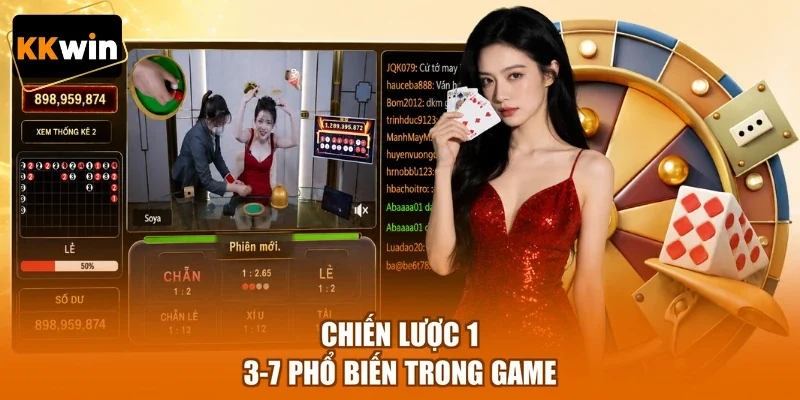 chien luoc 1 3 7 pho bien trong game Chiến lược 1-3-7 phổ biến trong game