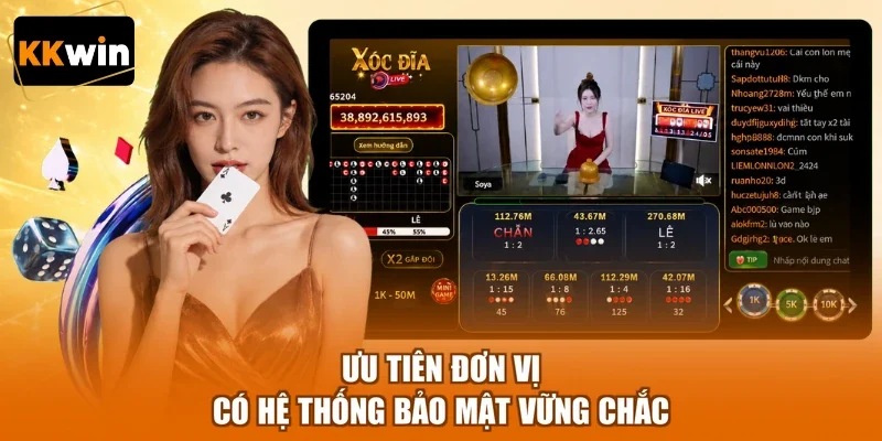 uu tien don vi co he thong bao mat vung chac Ưu tiên đơn vị có hệ thống bảo mật vững chắc